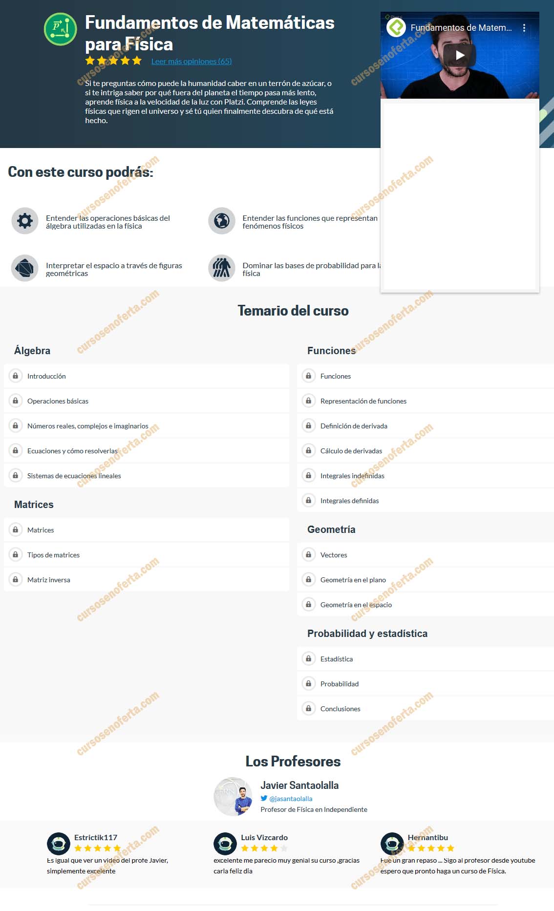 Fundamentos de Matemáticas para Física