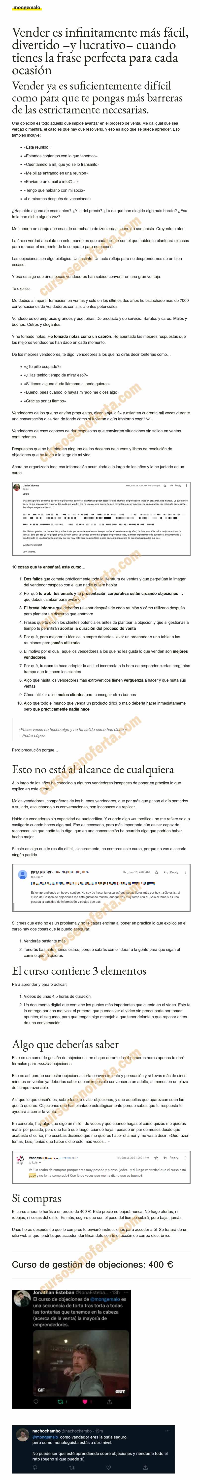 Gestión de Objeciones - Luis Monge Malo