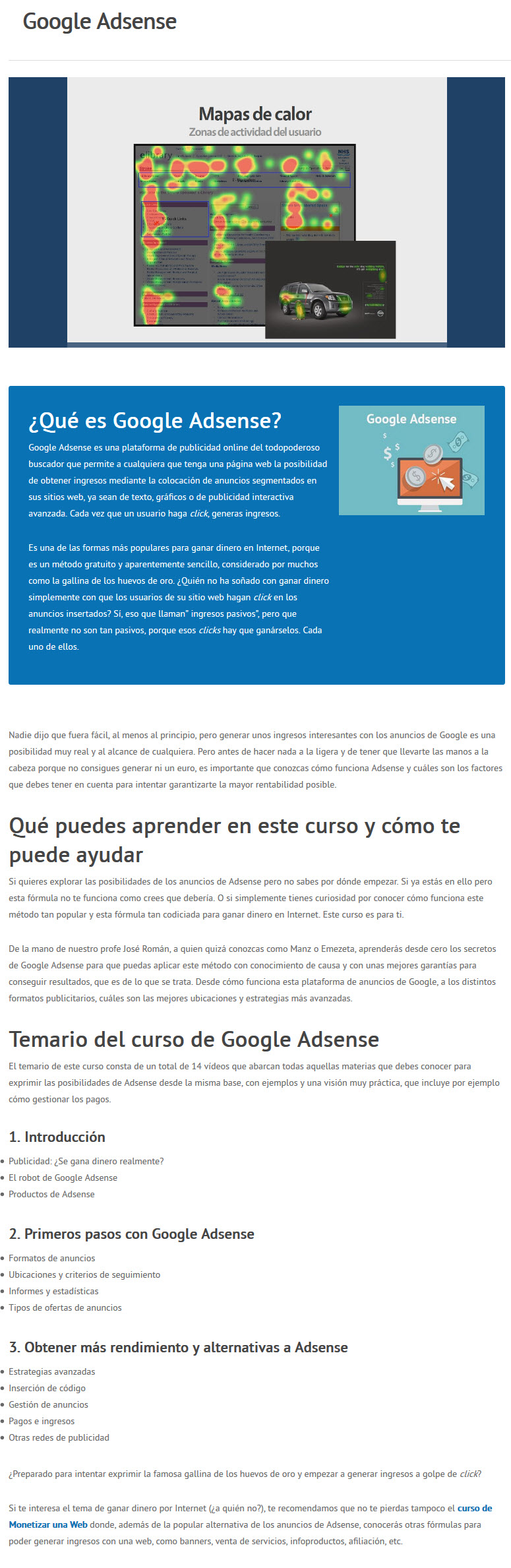 Google Adsense - josé román