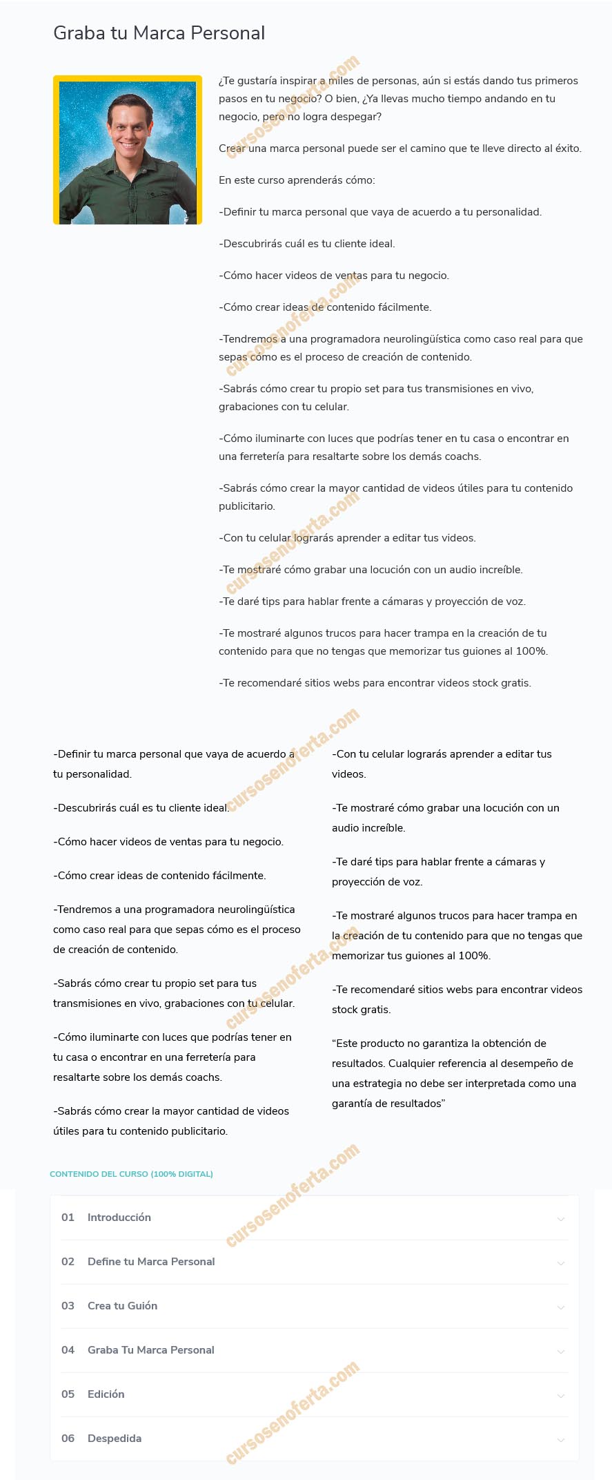 Graba tu marca personal