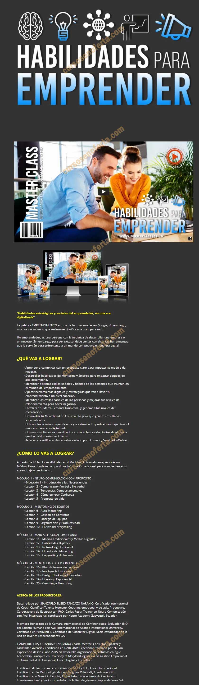 Habilidades para emprender