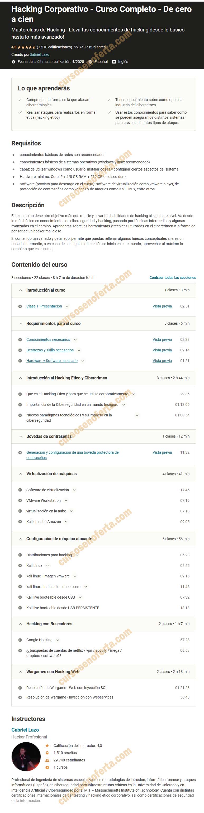 Hacking Corporativo - Curso Completo - De cero a cien 