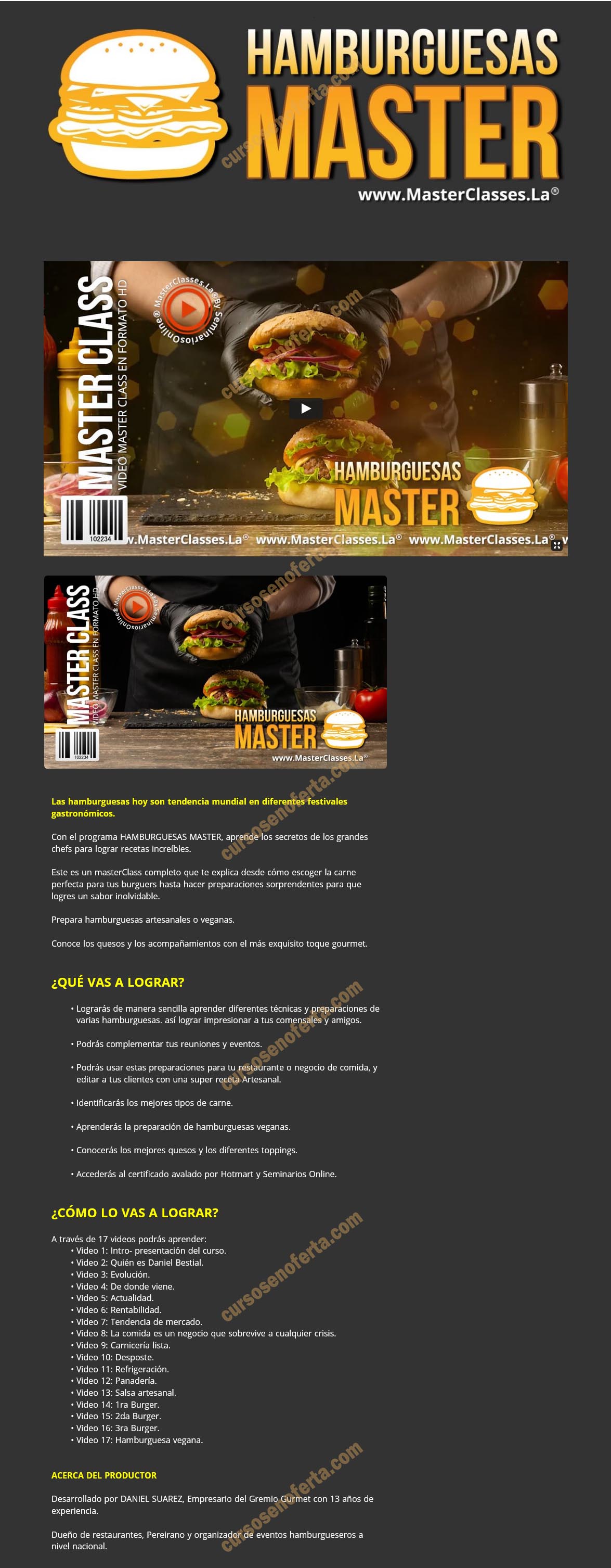 Hamburguesas Master