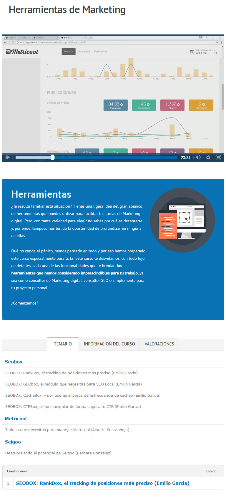 Herramientas de Marketing