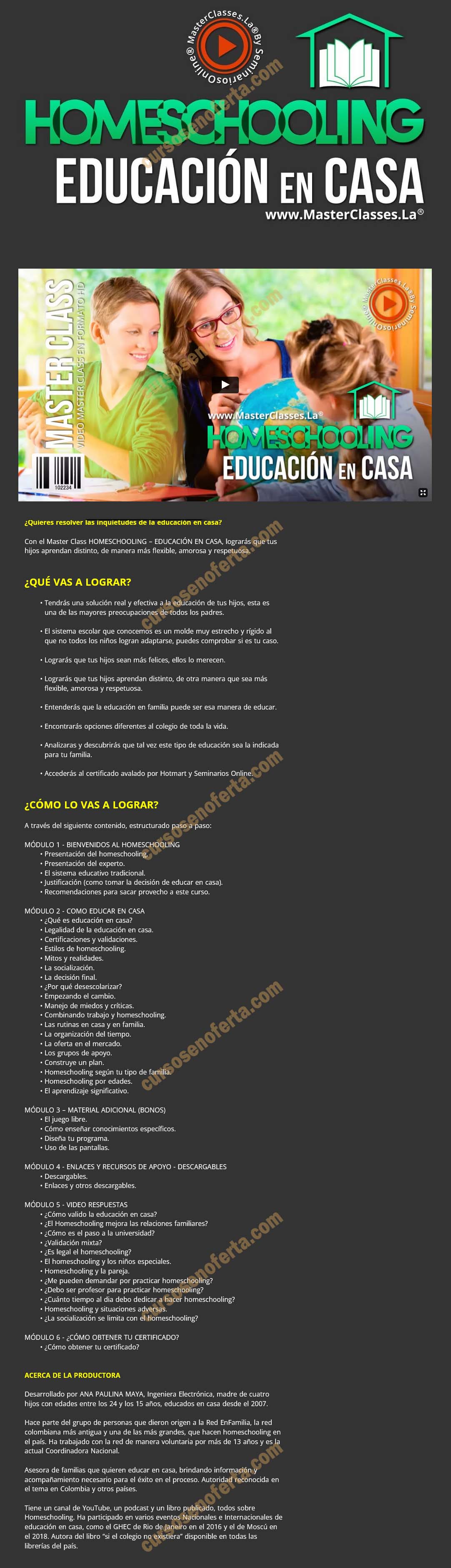 HomeSchooling - Educación en casa
