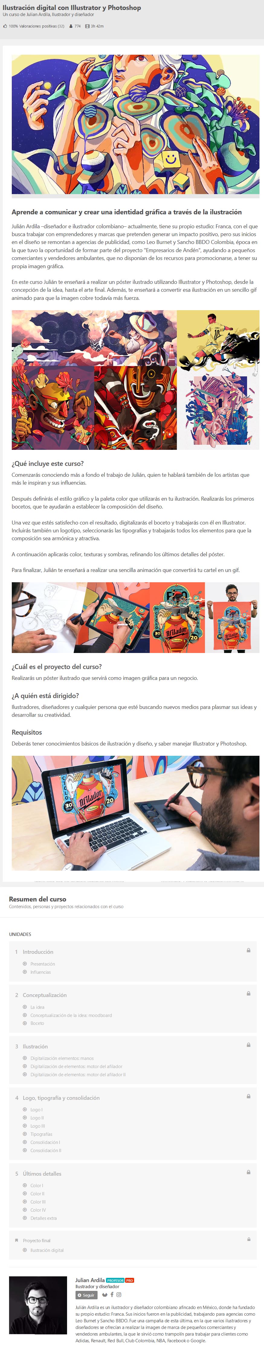Ilustración Digital con Illustrator y Photoshop