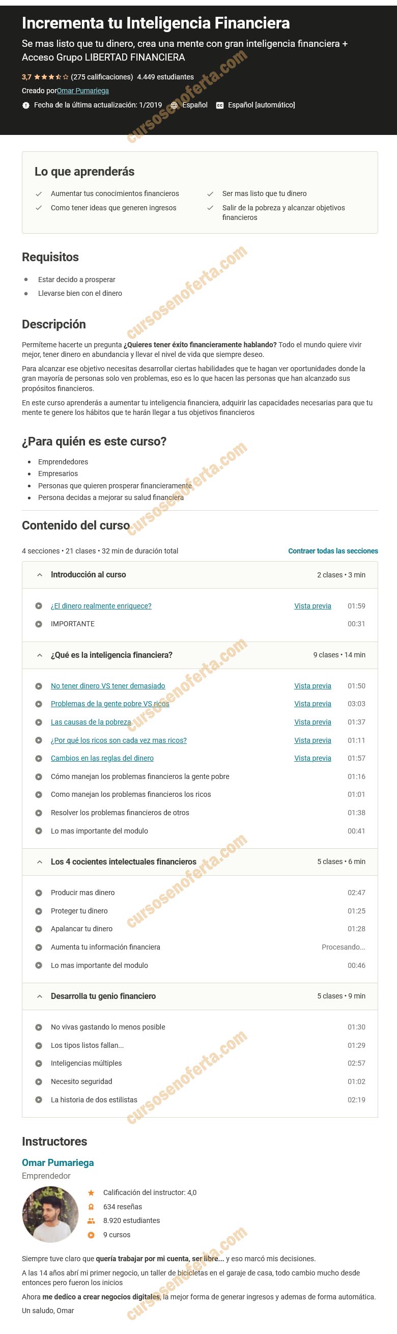 Incrementa tu inteligencia financiera