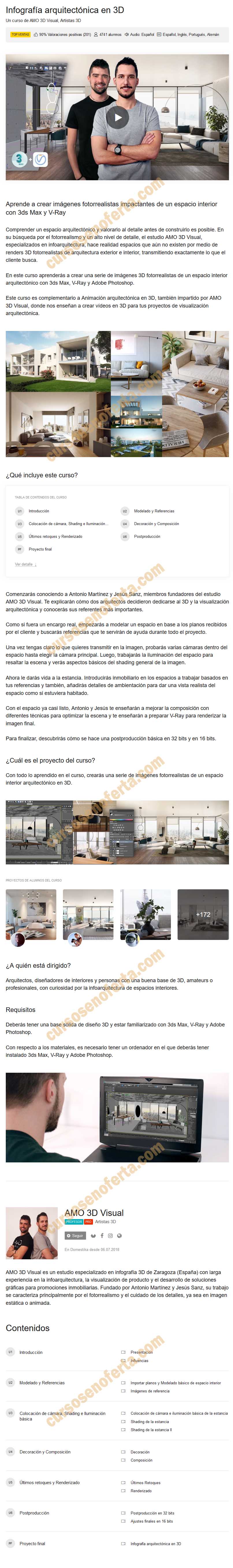 Infografía arquitectónica en 3D