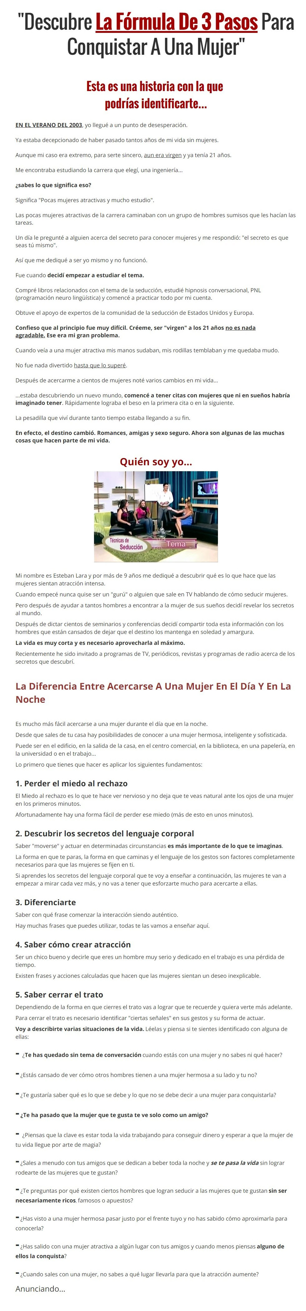 Ingeniería de la seducción