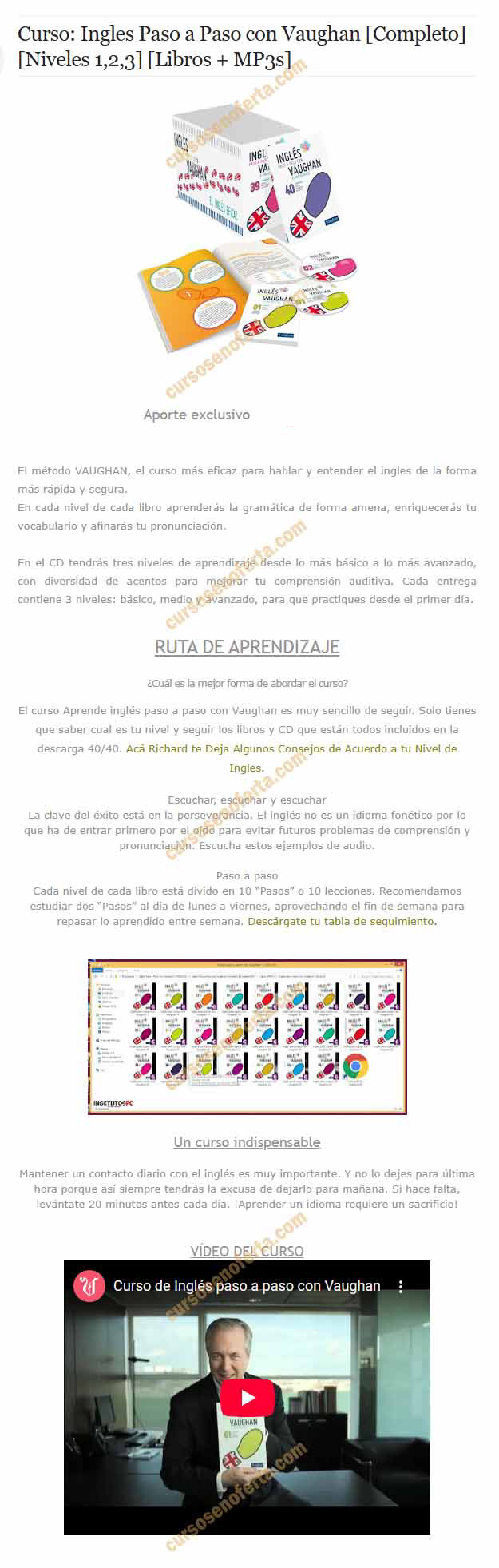 Inglés Paso a Paso con Vaughan