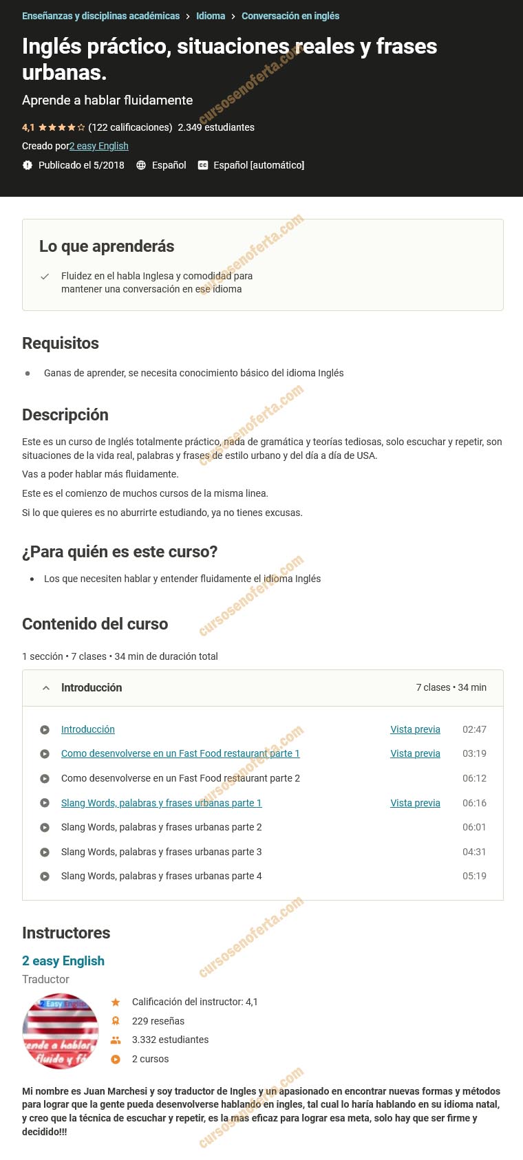 Inglés práctico, situaciones reales y frases urbanas
