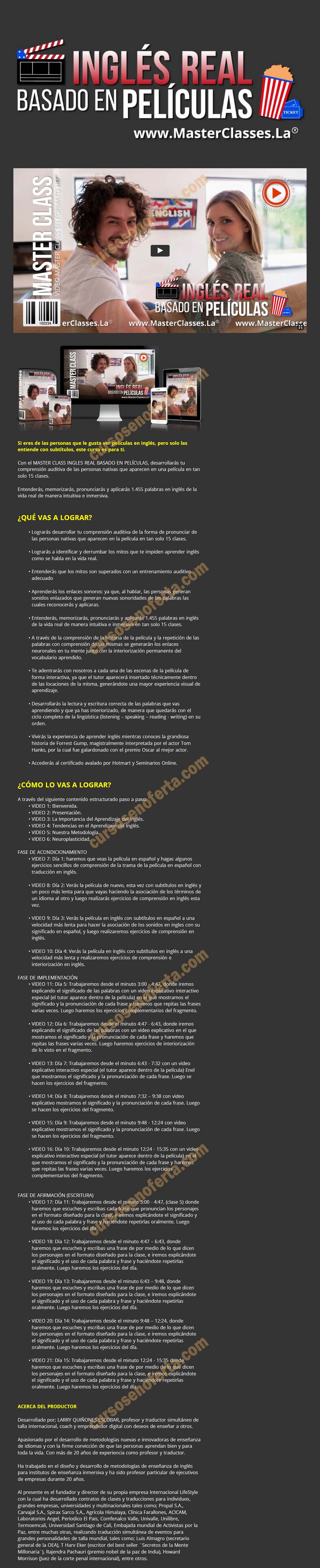 Inglés real basado en películas