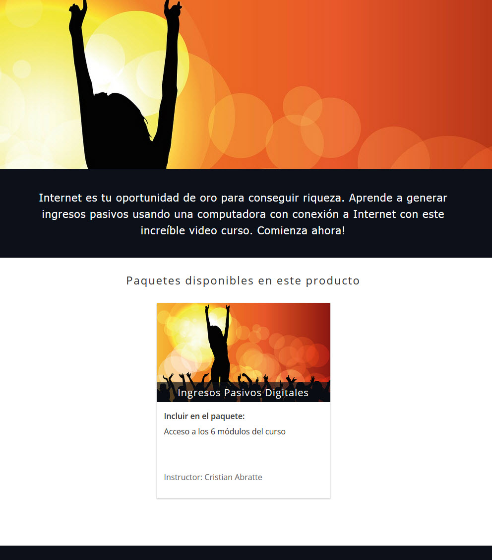 Ingresos Pasivos Digitales - cristian abratte