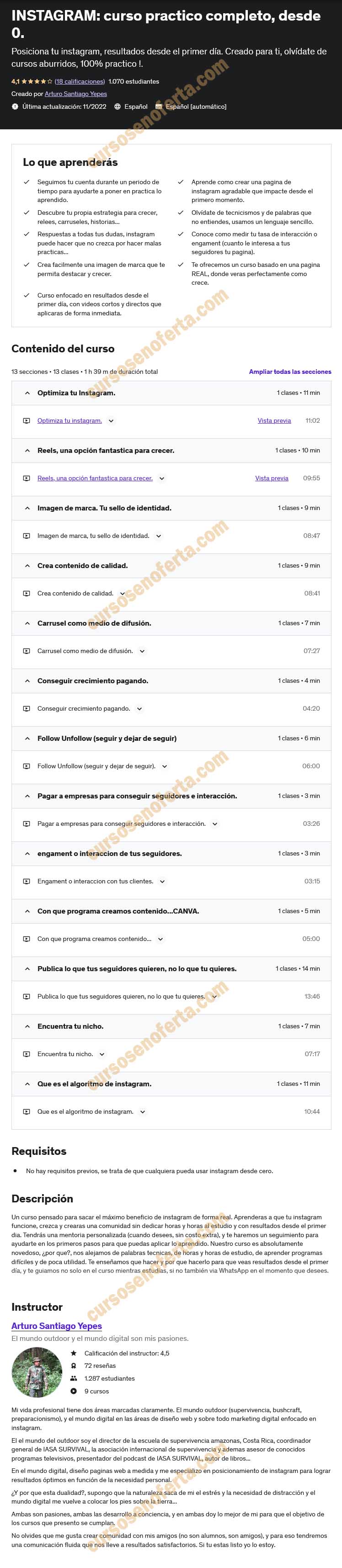 INSTAGRAM curso practico completo desde 0
