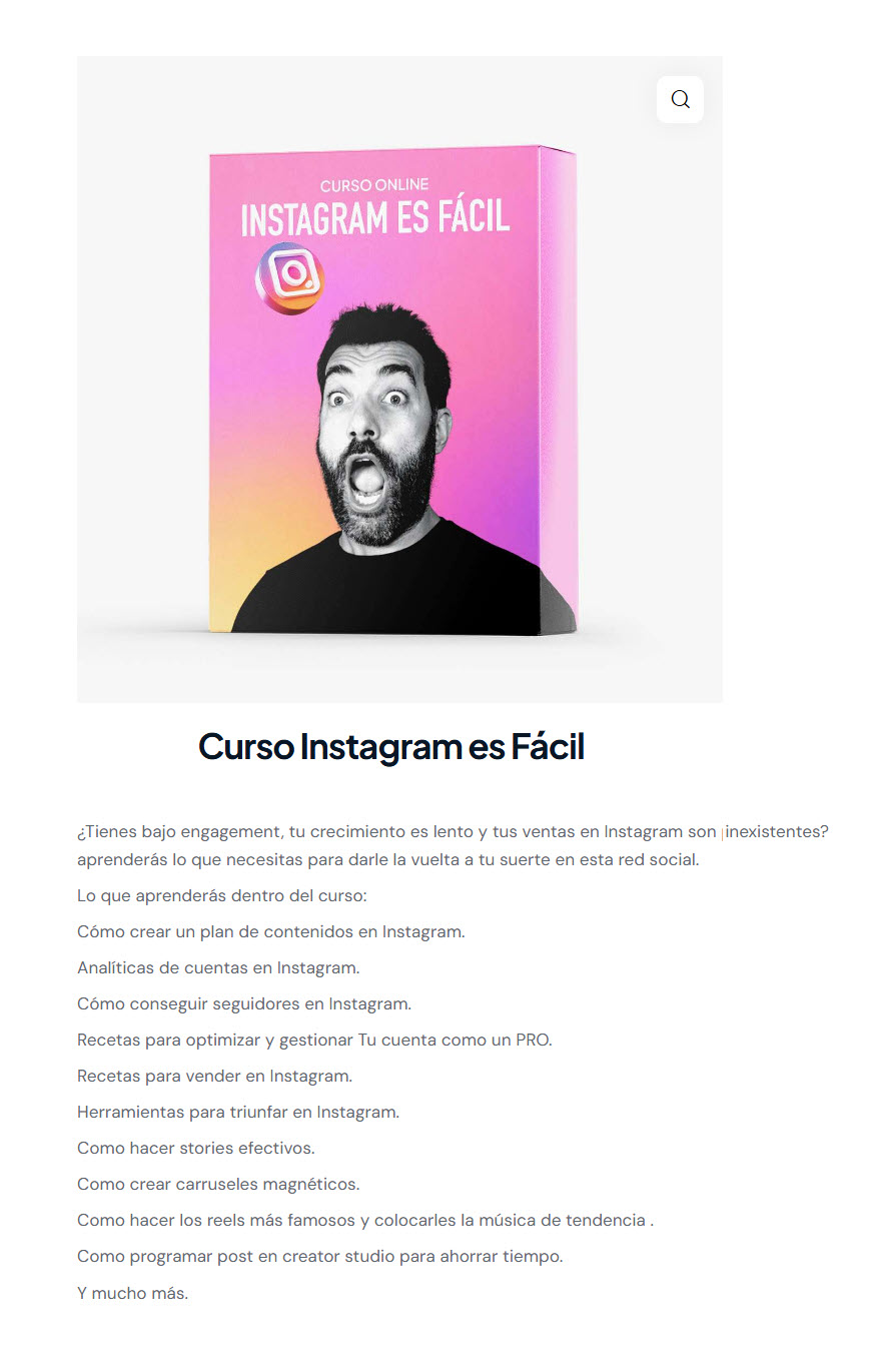Instagram es Fácil - Santiago Cosme