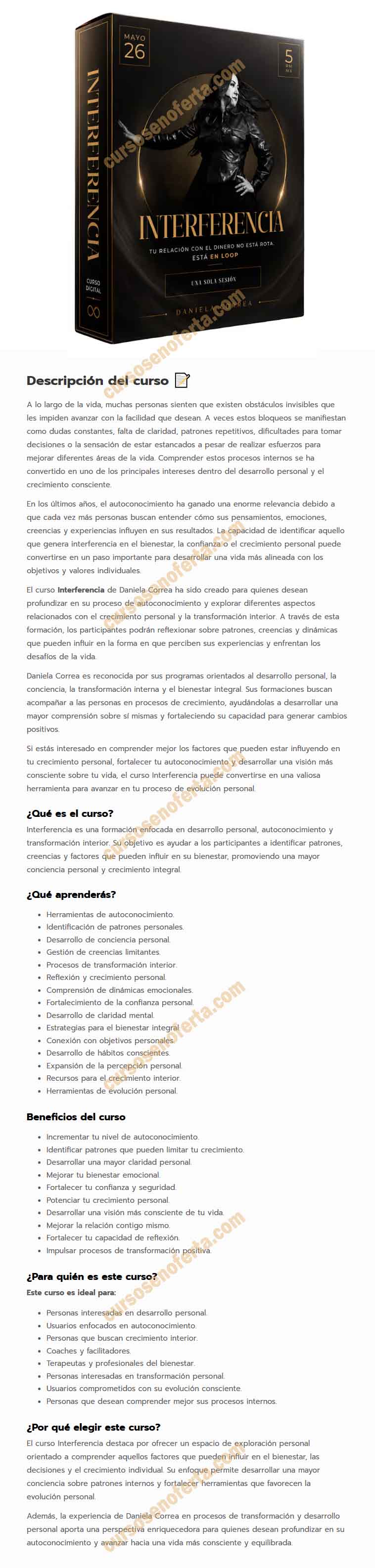 interferencia - daniela correa