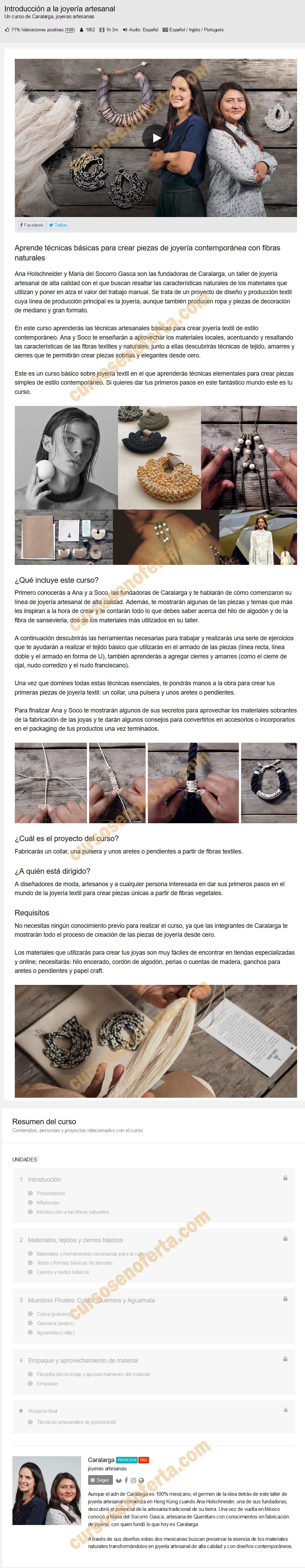 Introducción a la joyería artesanal