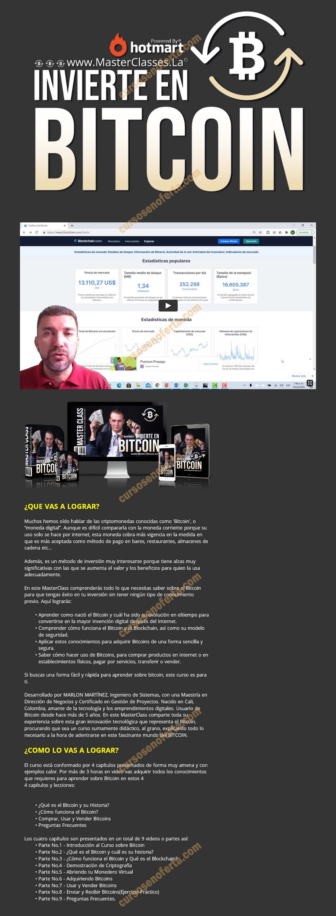 Invierte en bitcoin - marlon martinez