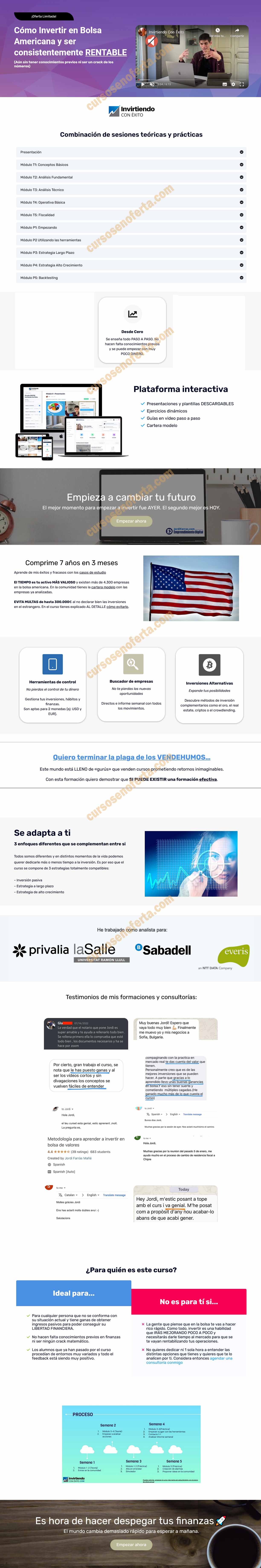 Invirtiendo con éxito - jordi farras