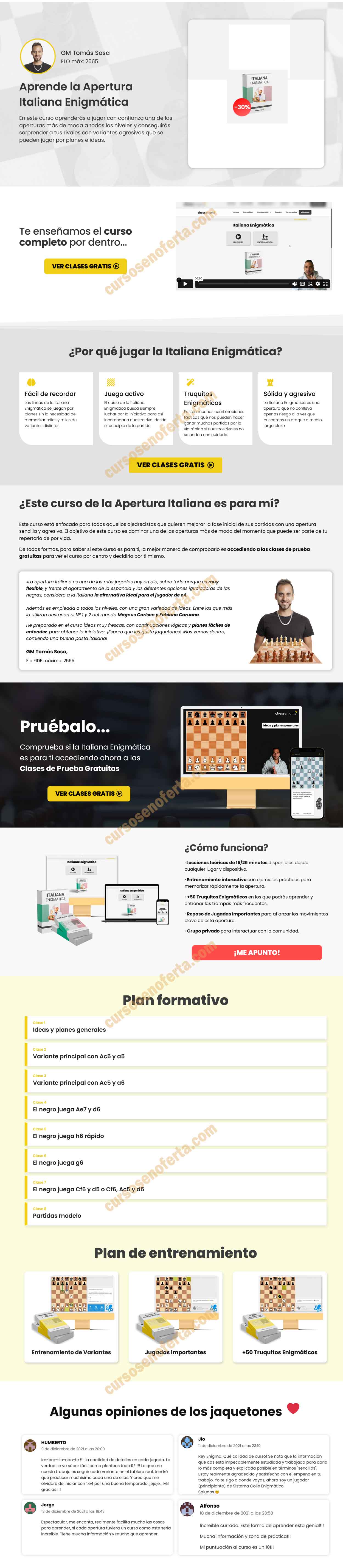 Italiana Enigmática chess enigma