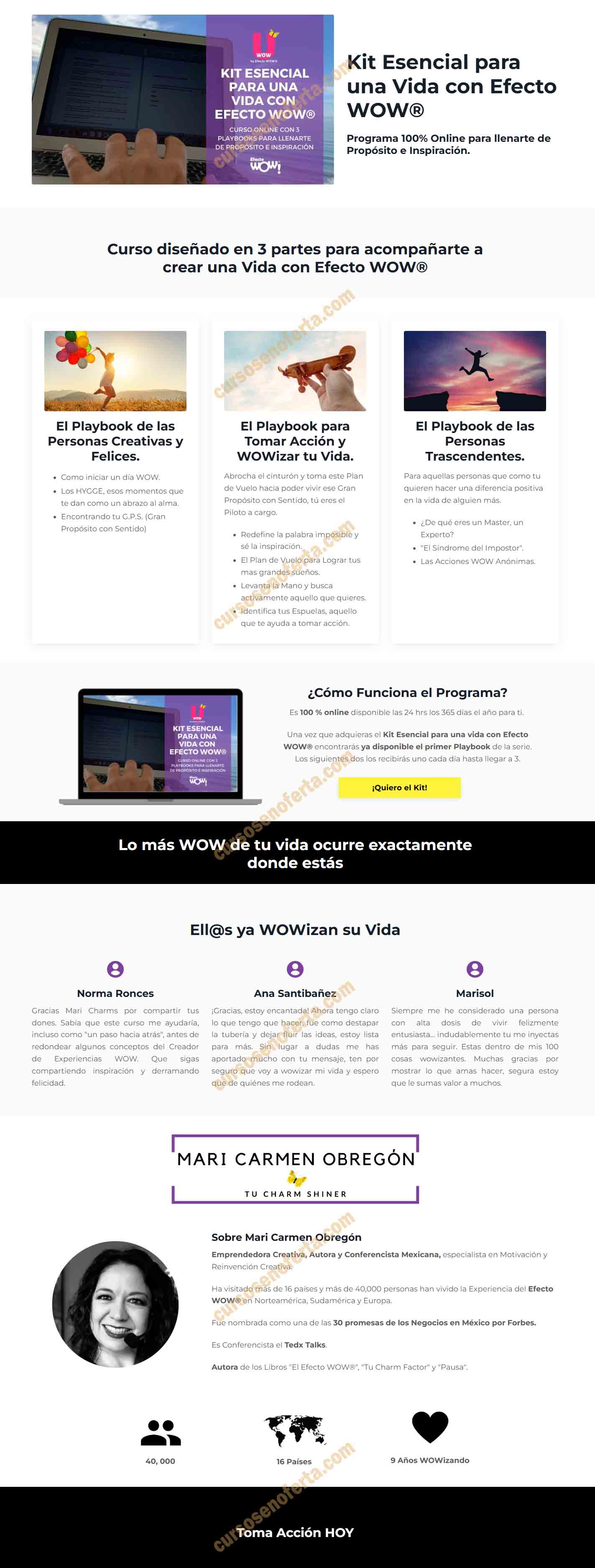 Kit Esencial Para Una Vida con Efecto WOW - Mari Carmen Obregón