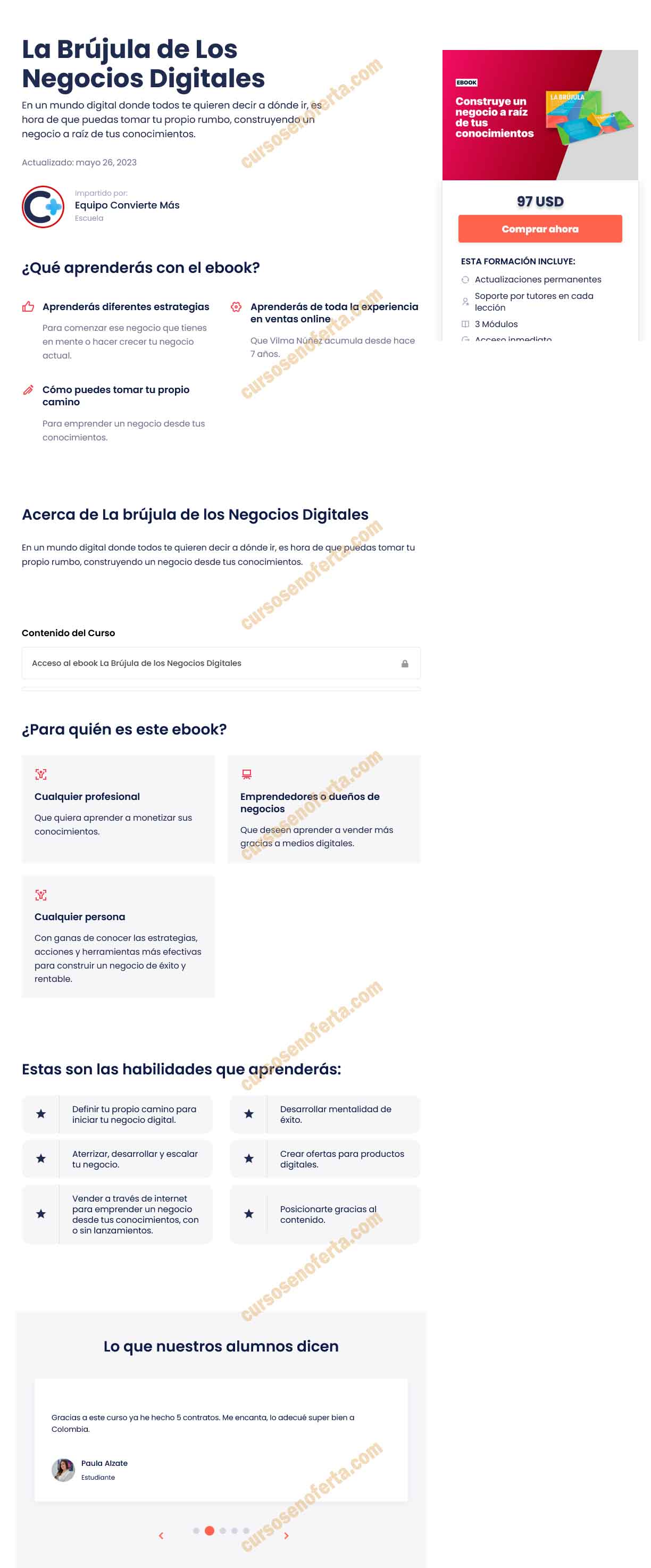 La Brújula de Los Negocios Digitales - Convierte Más