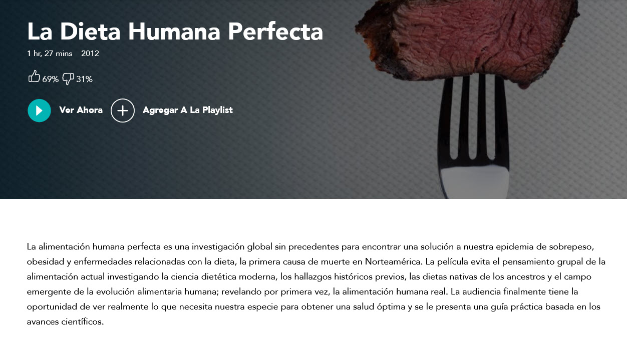 La dieta humana perfecta - gaia