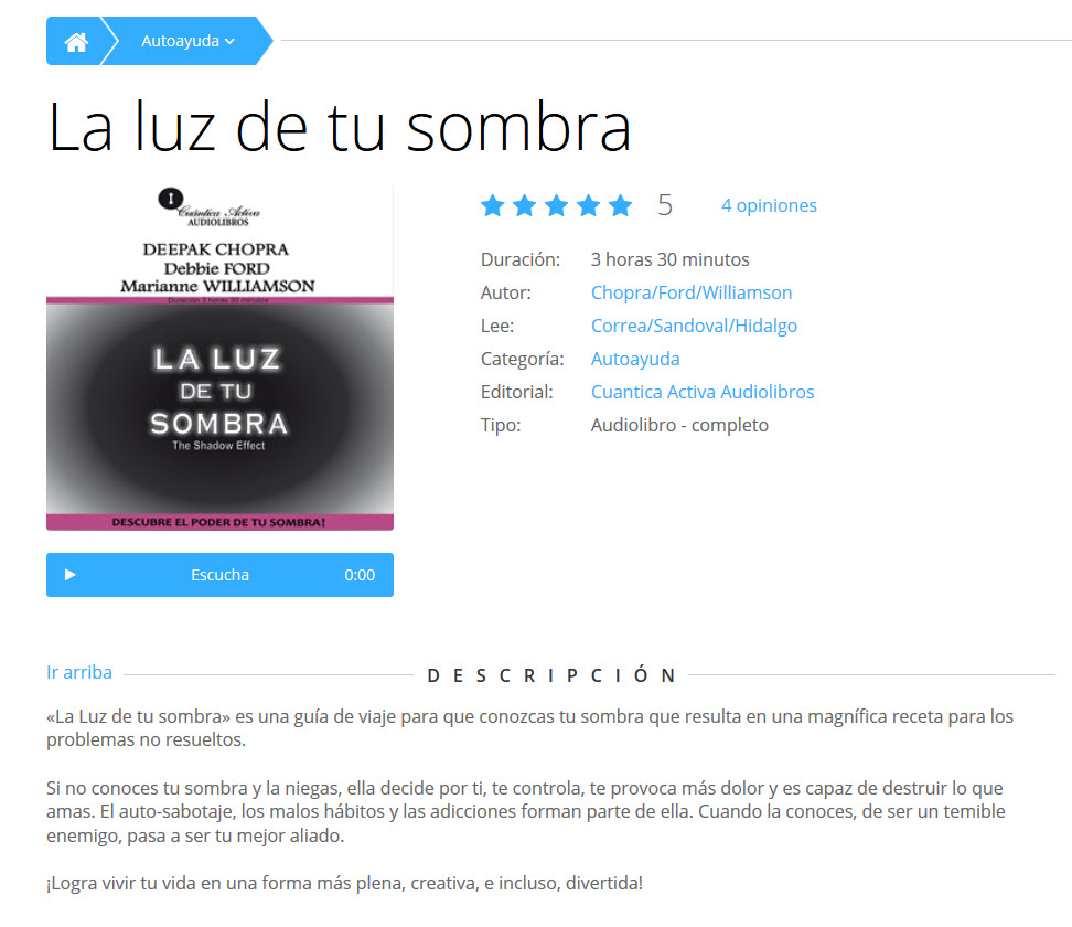 La luz de tu sombra