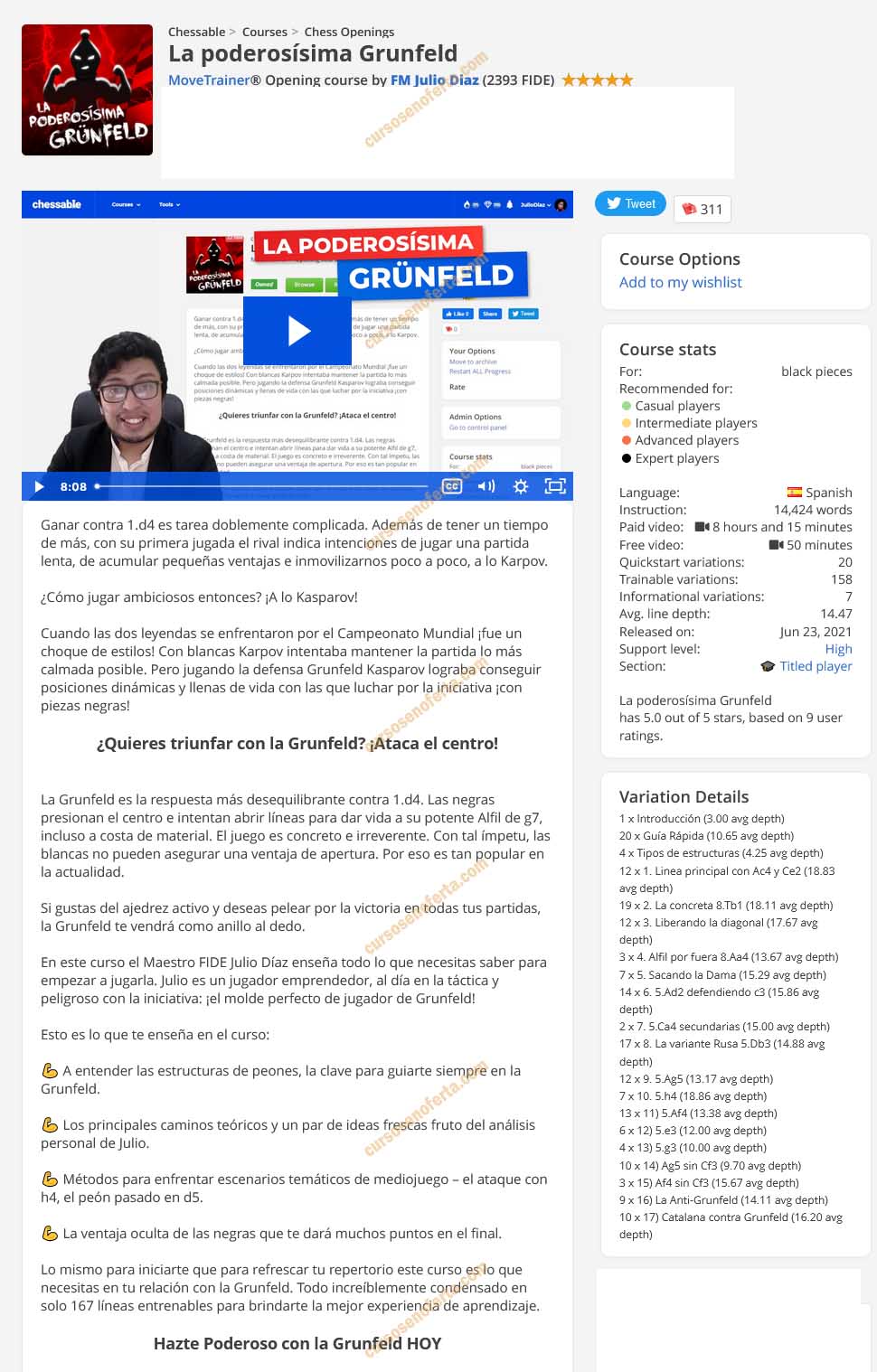 La poderosísima Grunfeld
