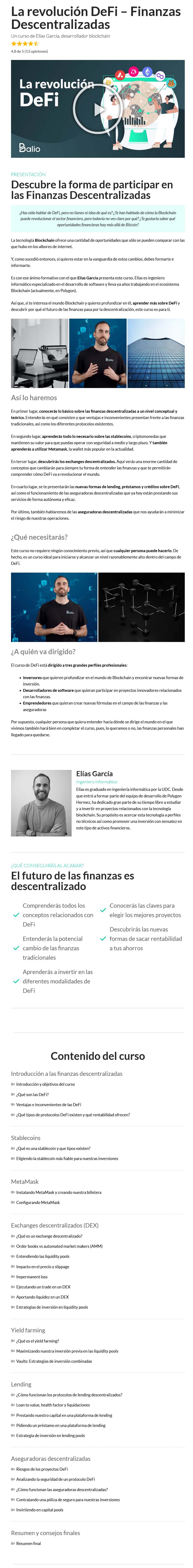 La revolución DeFi - Finanzas Descentralizadas