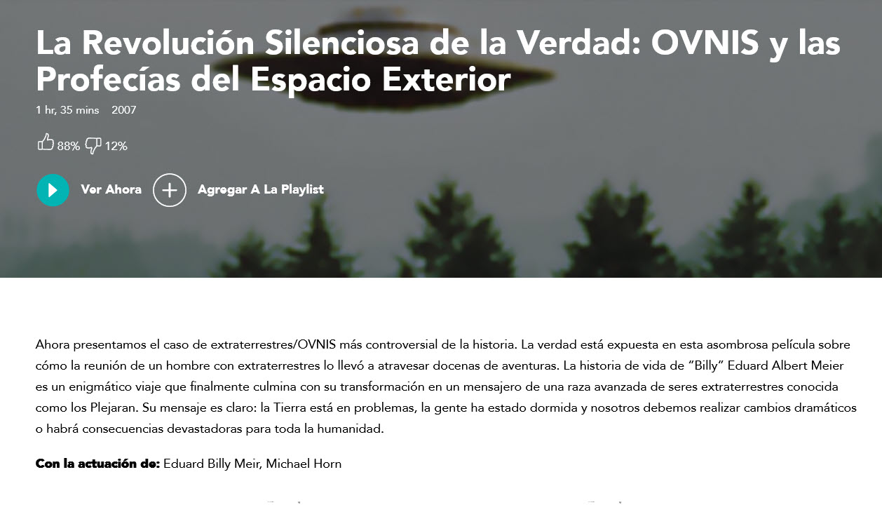 La Revolución Silenciosa de la Verdad. OVNIS