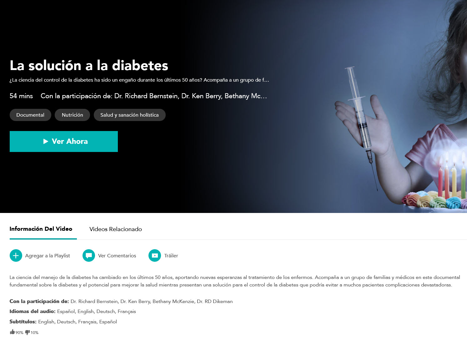 La solución a la diabetes - Gaia