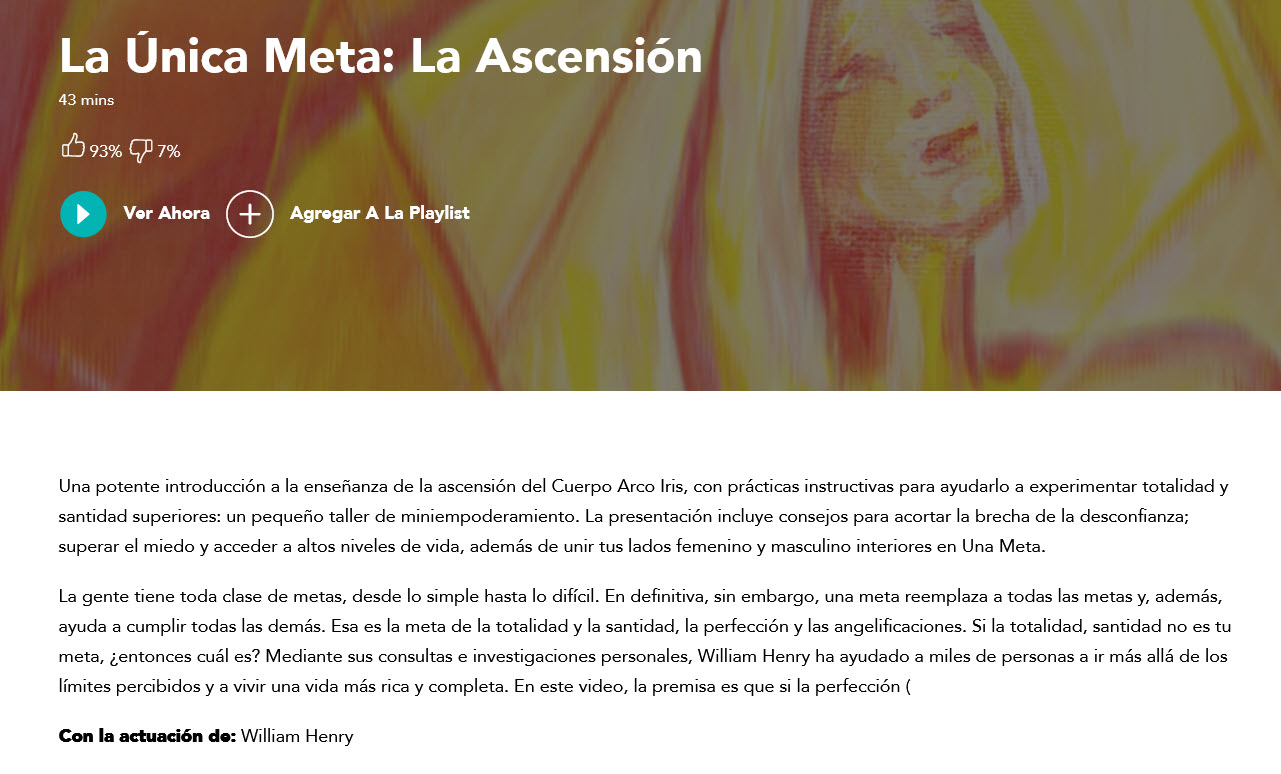 La única meta - La ascensión - gaia