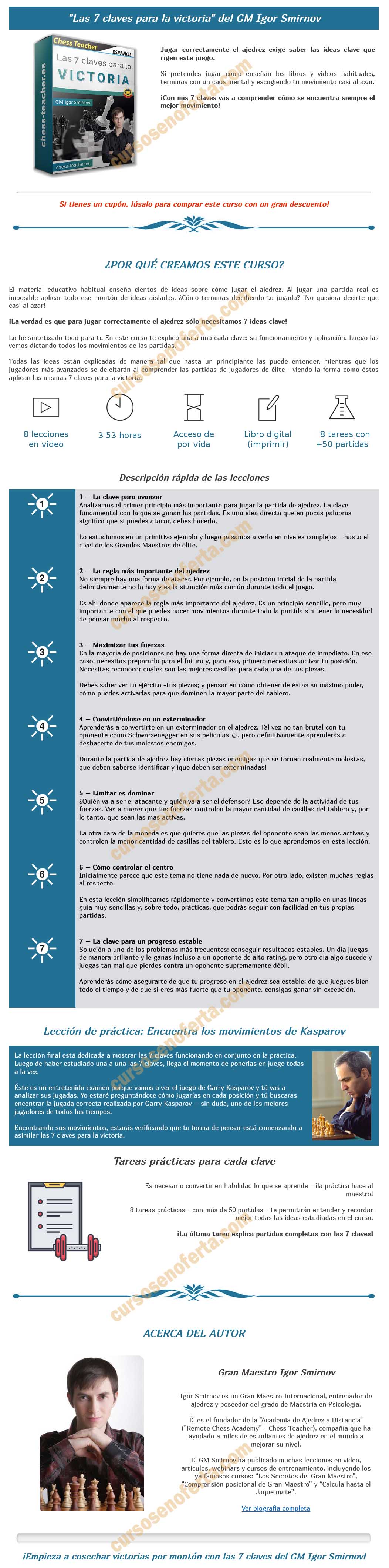 Las 7 claves para la victoria
