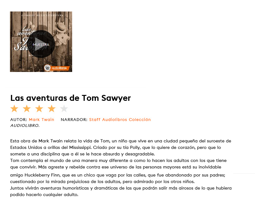 Las aventuras de Tom Sawyer - Mark Twain (audiolibro)