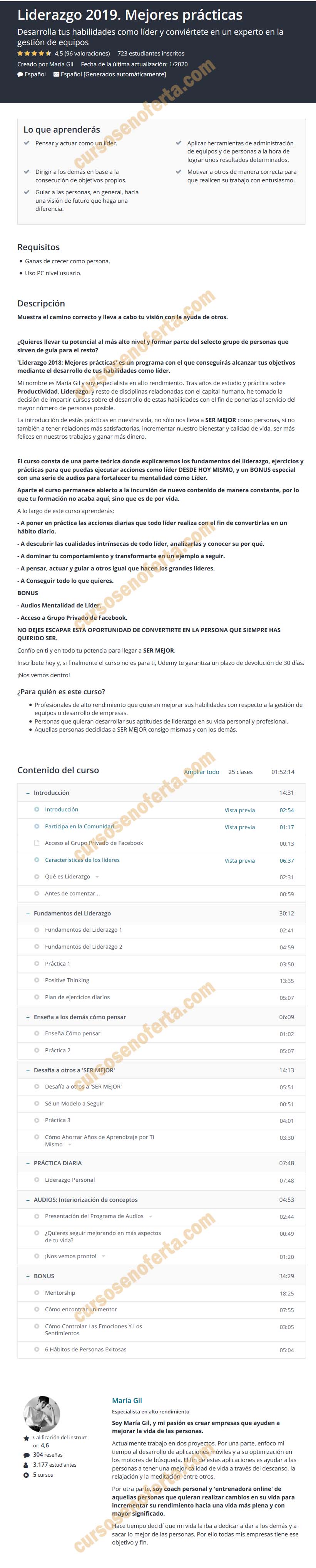 Liderazgo 2019. Mejores Prácticas