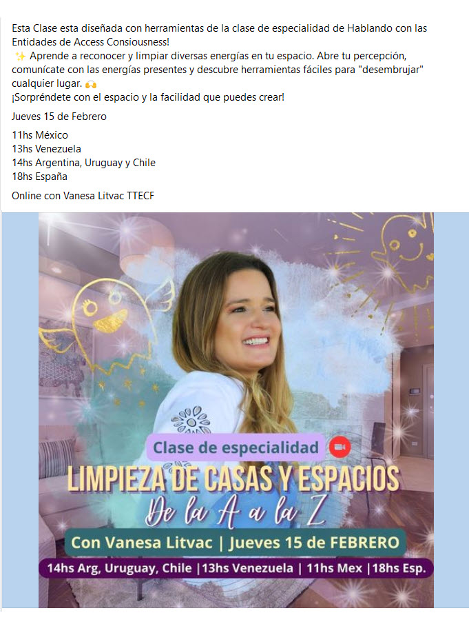 Limpieza de Casas y Espacios de la A la Z vanesa litvac