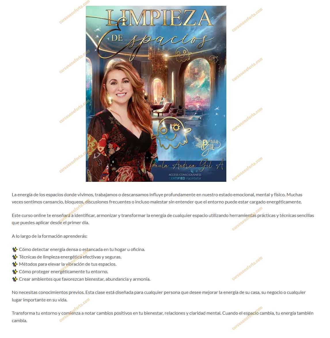 Limpieza de Espacios Online - Paula Andrea Gil