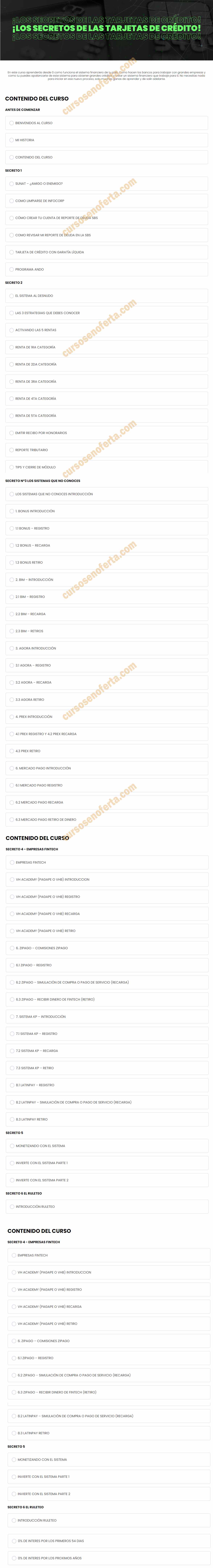 Los Secretos de las Tarjetas de Crédito 2023