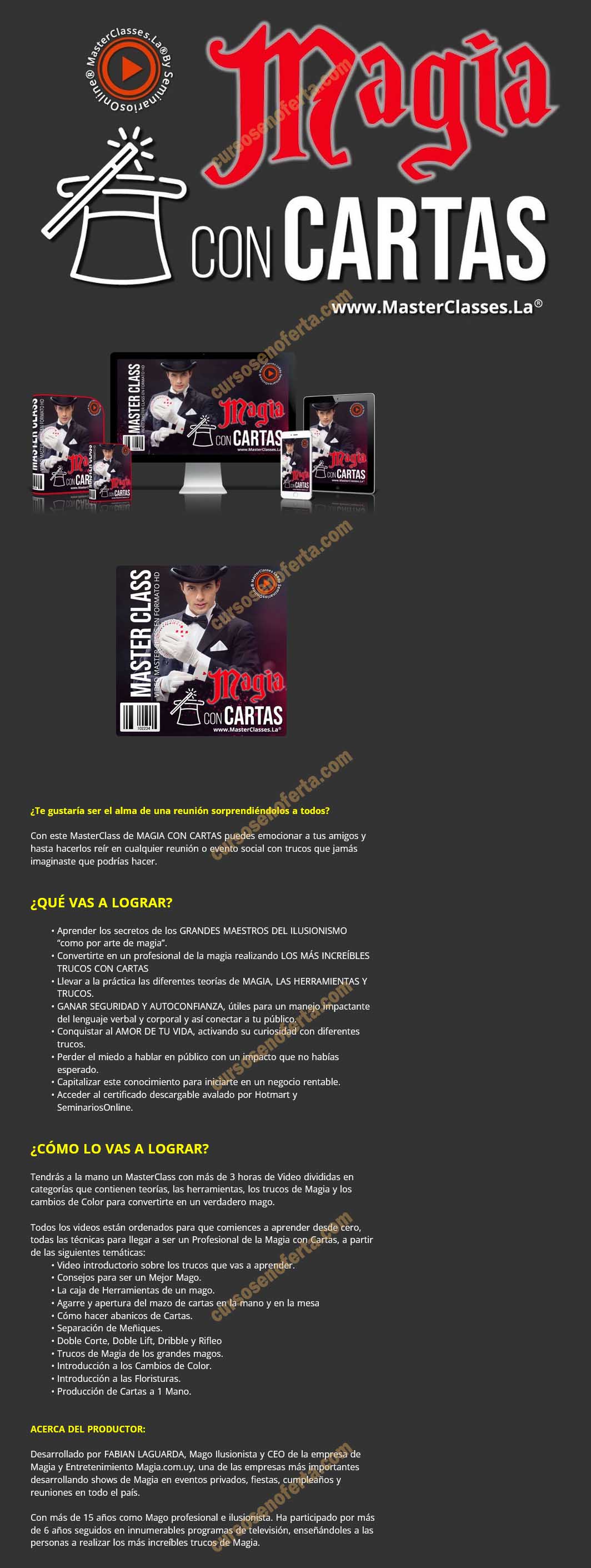 Magia con cartas