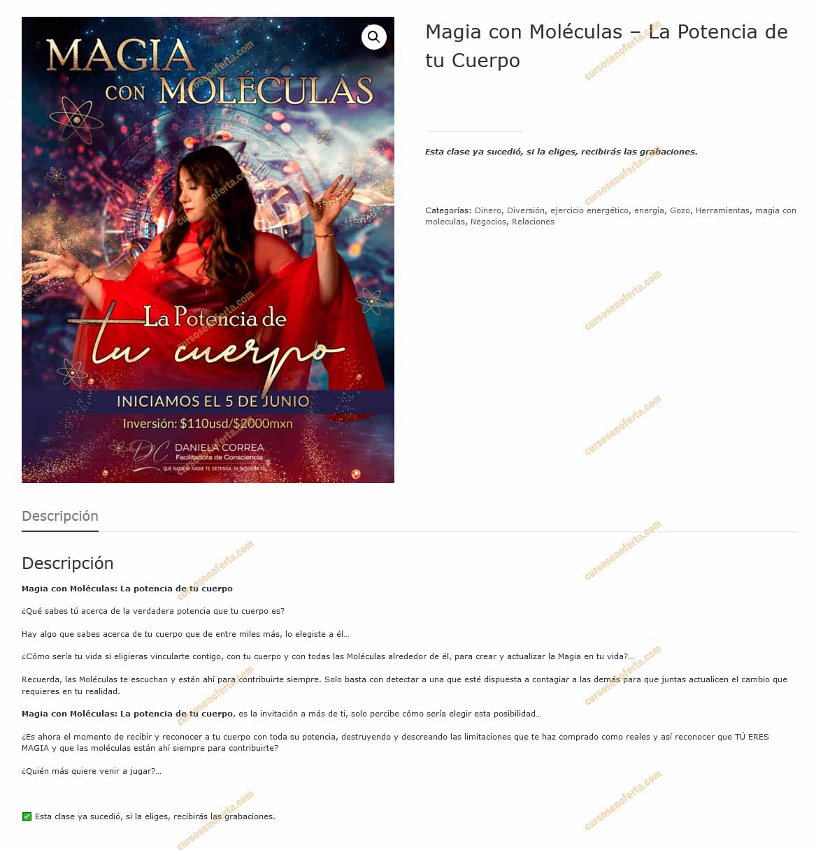Magia con Moléculas La Potencia de tu Cuerpo