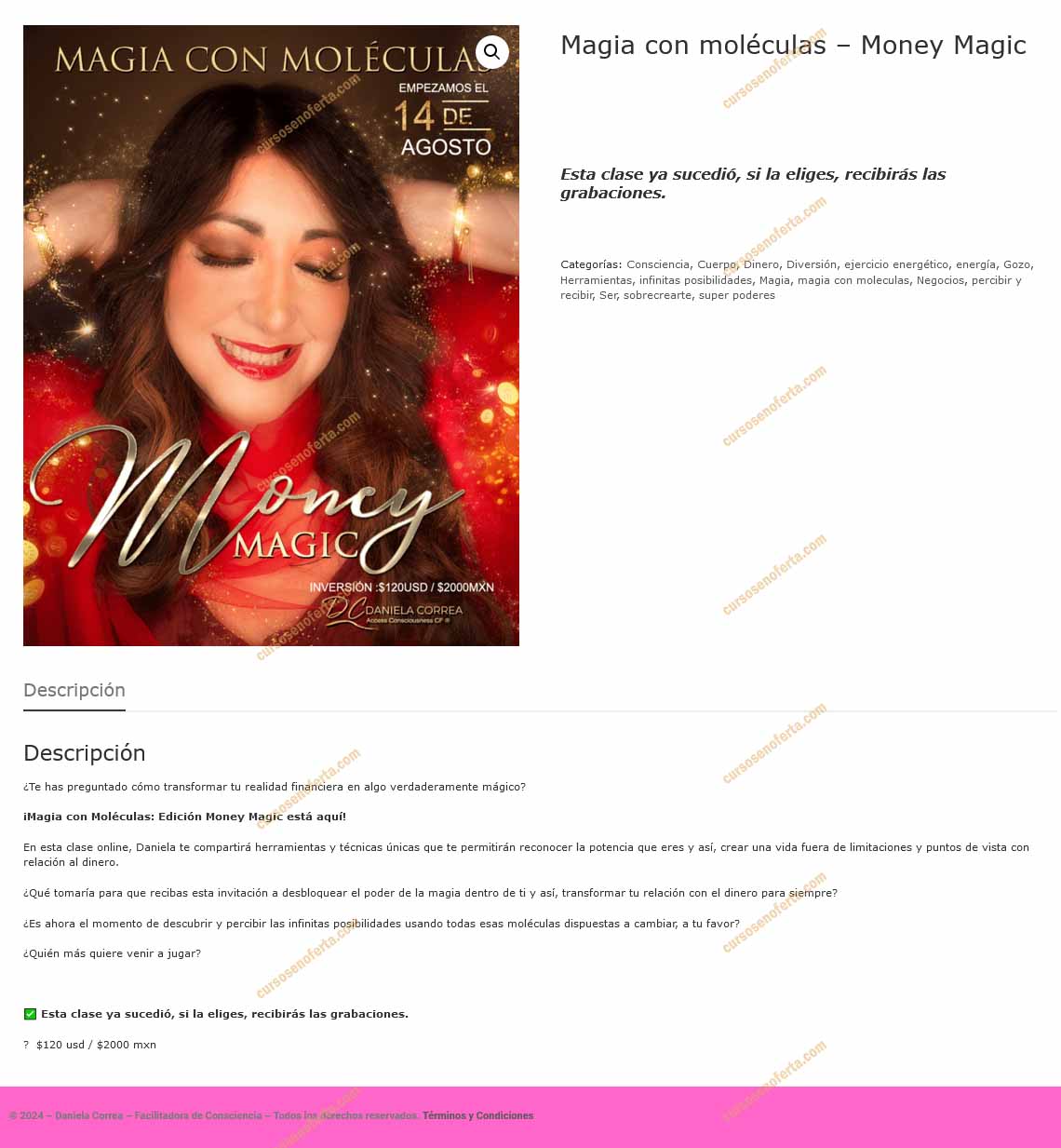 Magia con Moléculas Money Magic - daniela correa