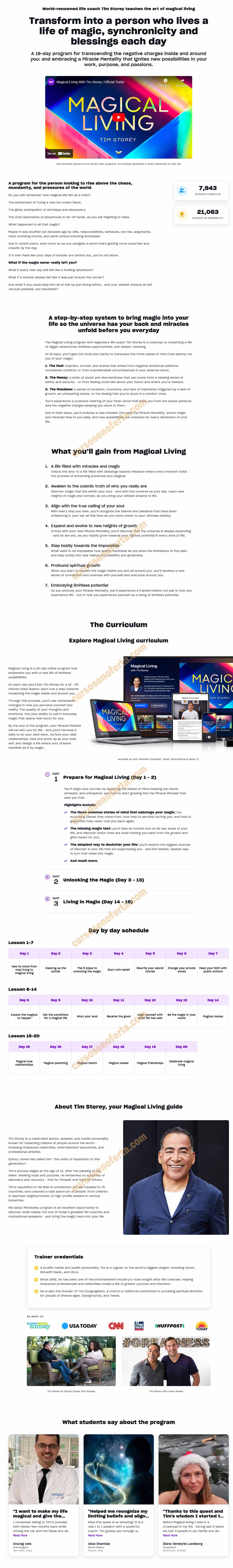 Magical Living - tim storey