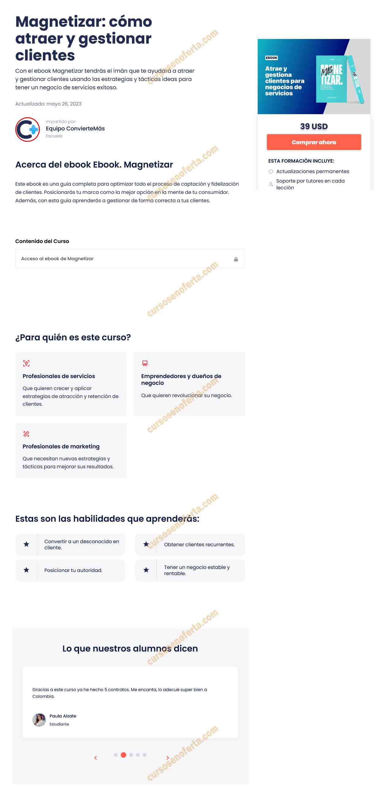 Magnetizar cómo atraer y gestionar clientes convierte más