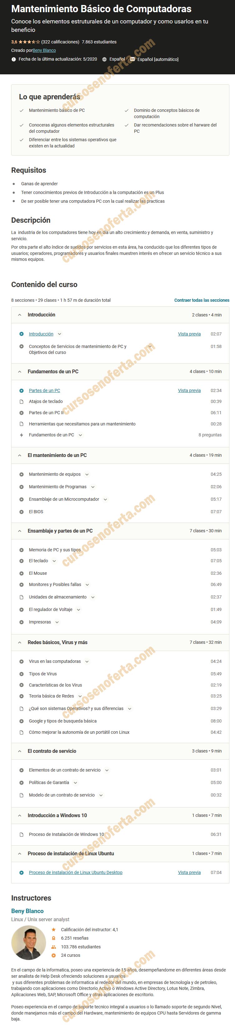 Mantenimiento básico de computadoras