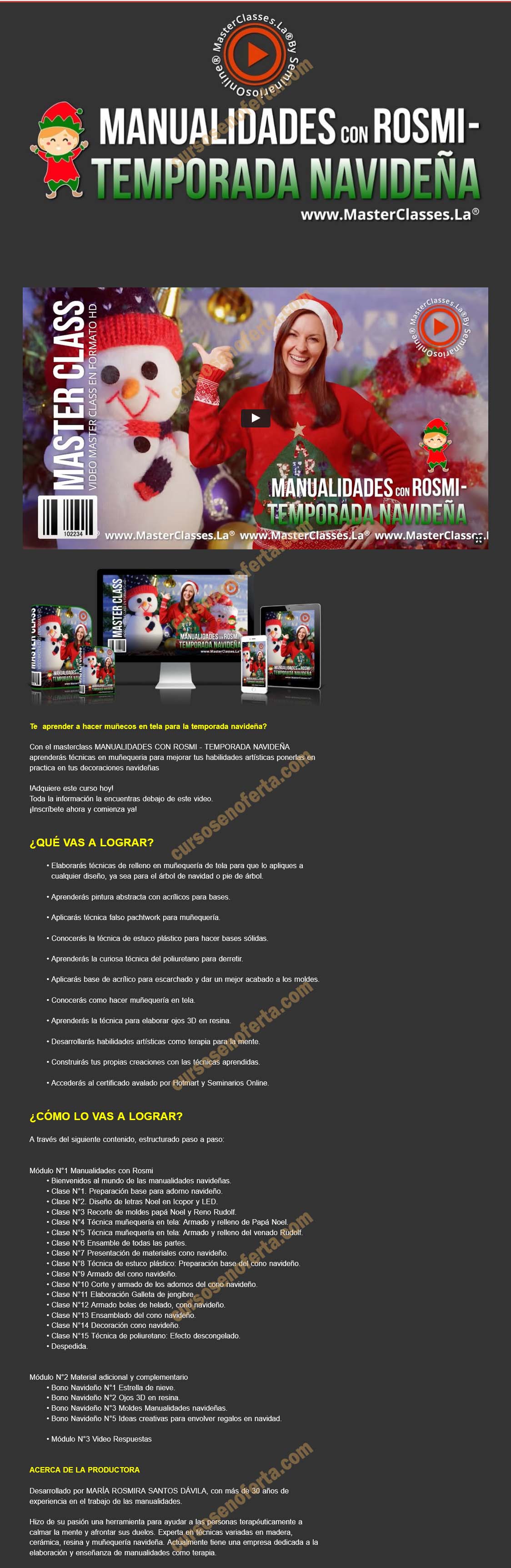 Manualidades con Rosmi temporada navideña