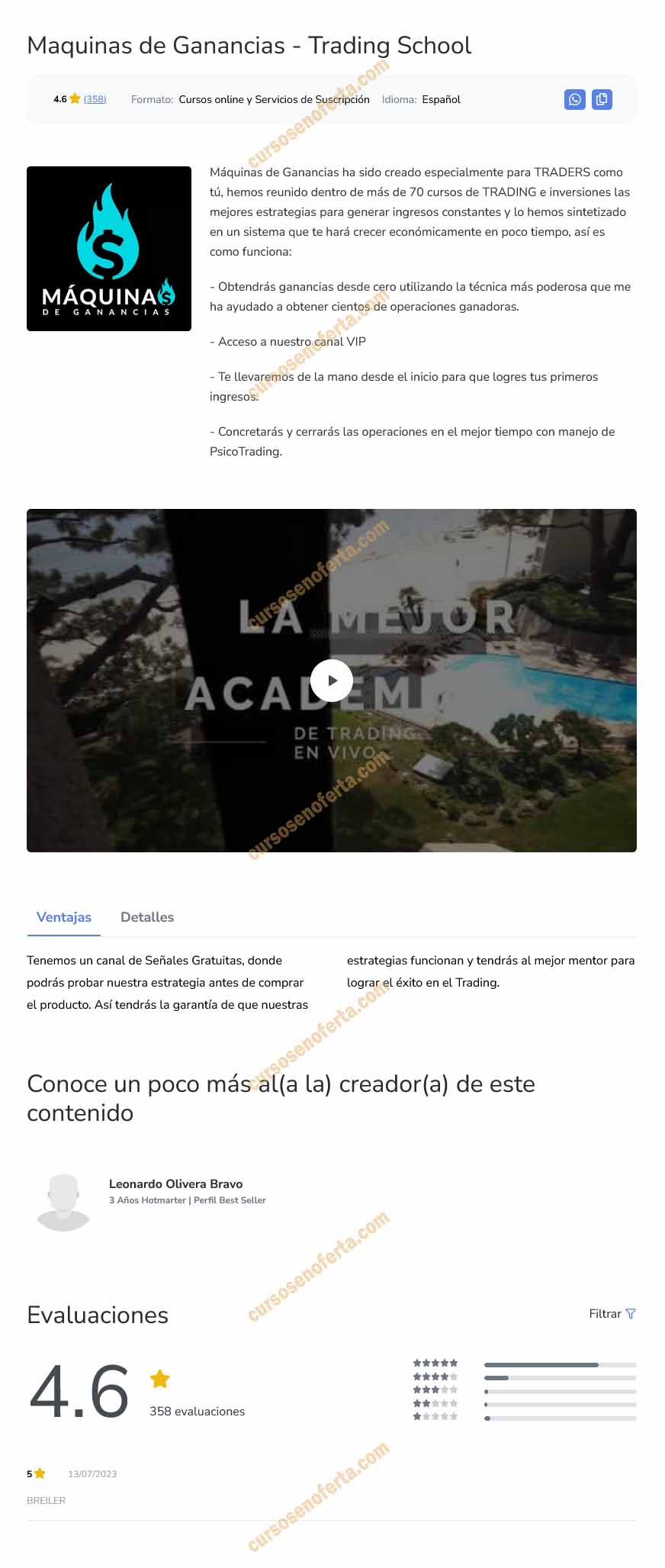 Máquinas de ganancias
