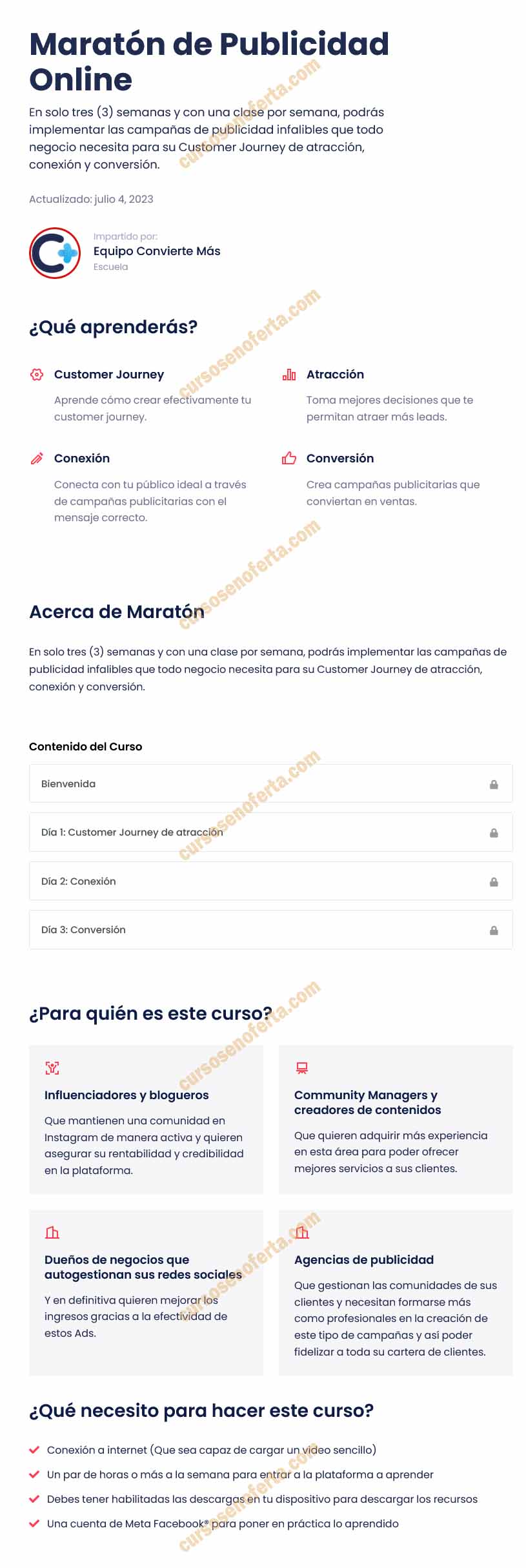 Maratón de Publicidad Online - convierte más