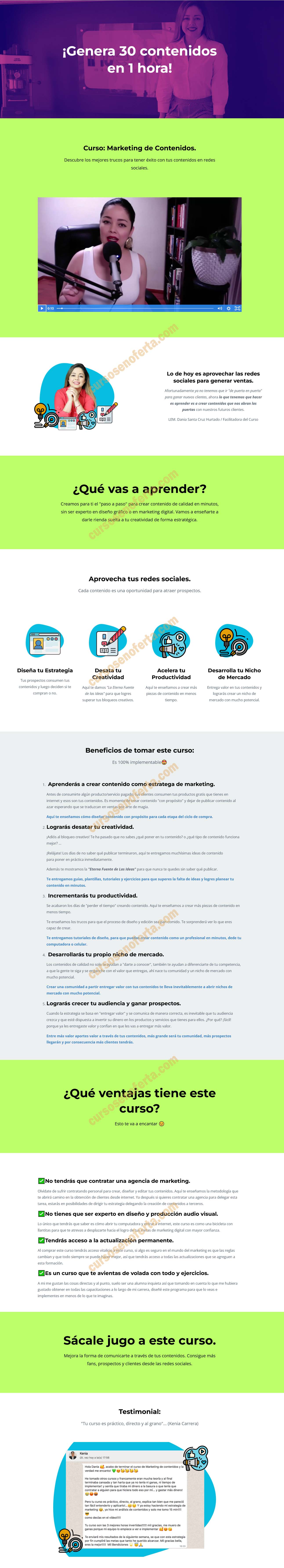 Marketing de contenido en redes sociales