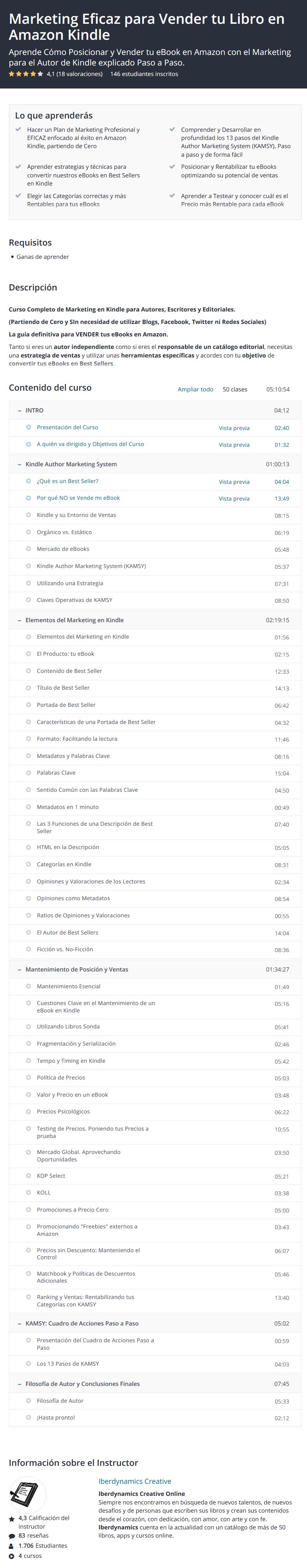 Marketing Digital Para Vender tu LIbro en Amazon Kindle